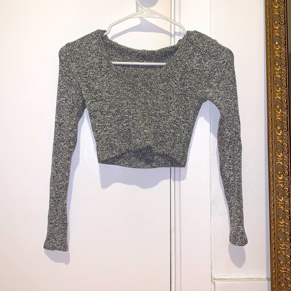 Fashion Nova Hoodie Crop Top Like New